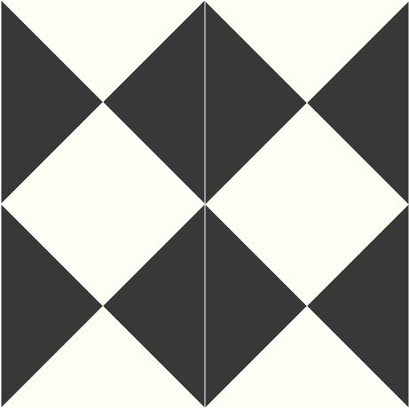 Victorian Twist Encaustic Tile 20cm*20cm*1.5cm
